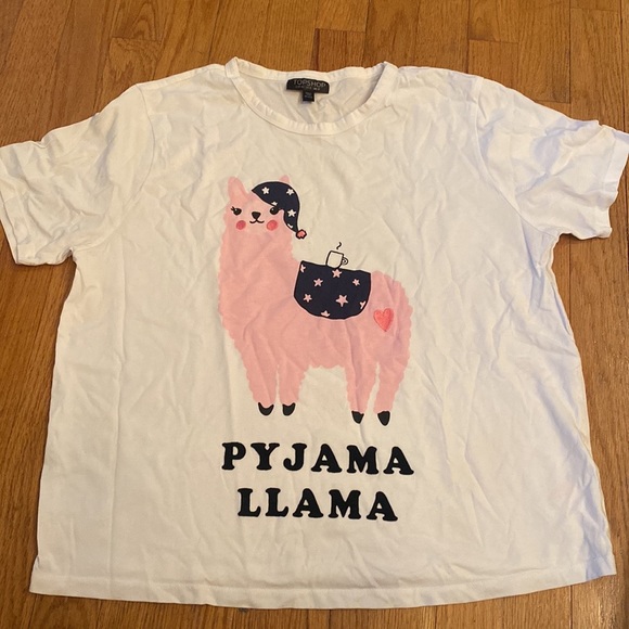 NWOT Topshop Pyjama Llama PJs - Picture 6 of 8